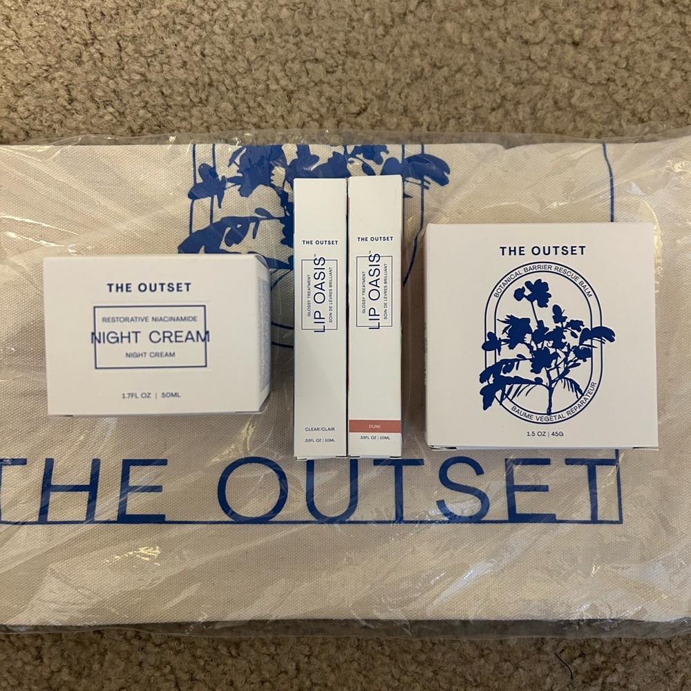 The Outset skincare bundle